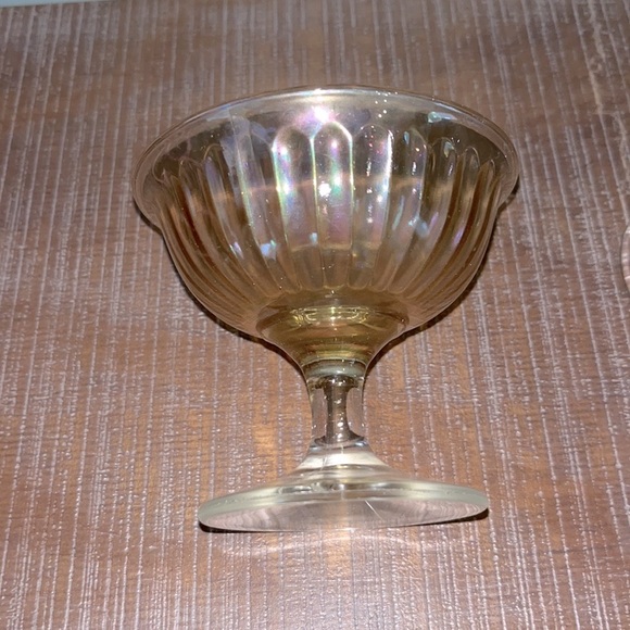 Marigold Iridescent Sherbert Glasses - Picture 1 of 4